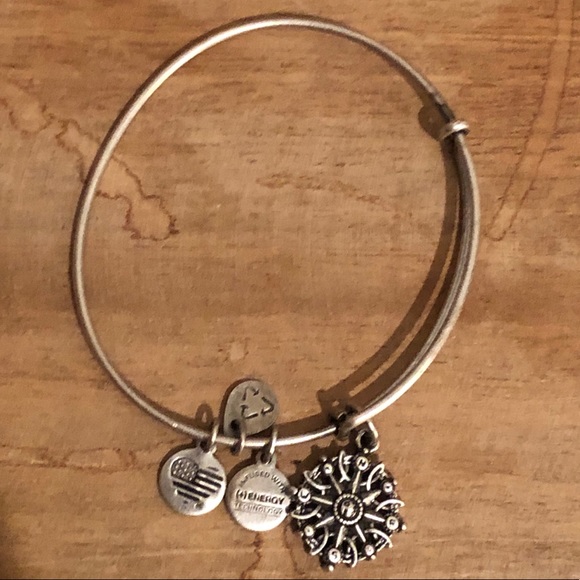 Alex and Ani bracelet with a compass charm! - Picture 2 of 2